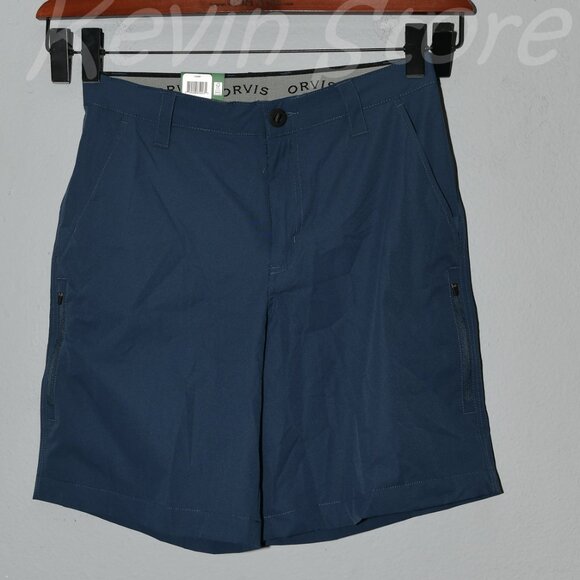 3 pairs Tan, Blue, Gray - Orvis Men’s Tech Shorts. Price is for 3.‎ - Picture 2 of 10